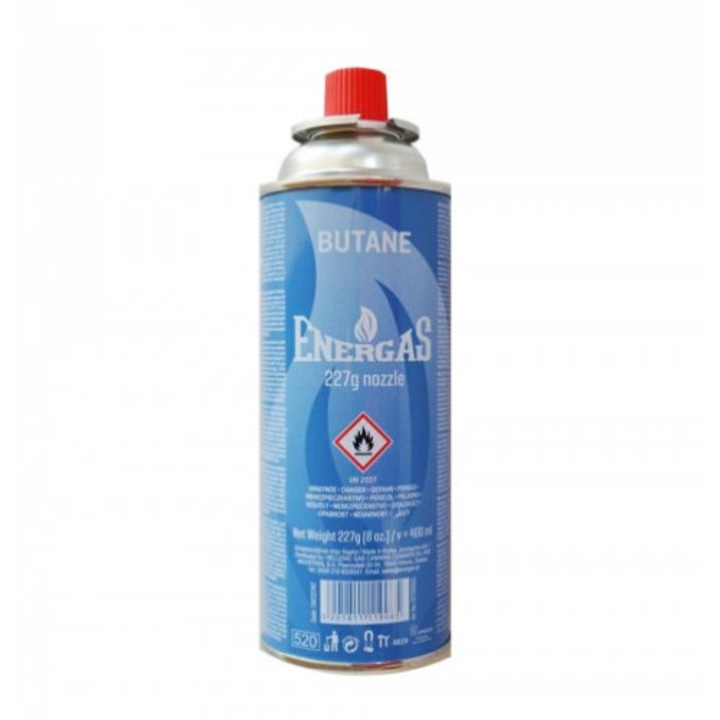 Butelie gaz spray 227g ENERGAS 410ml pentru aragaze portabile