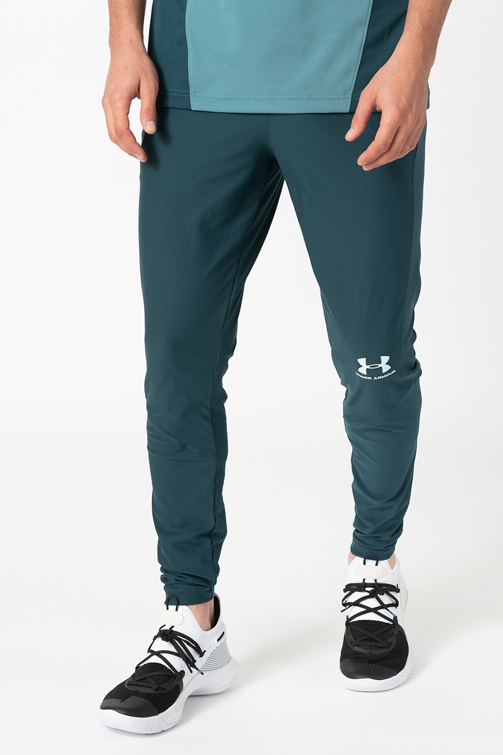 Under Armour, Pantaloni pentru fitness Accelerate, Verde englez