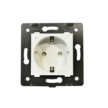 Priza inteligenta pentru perete Livolo ZigBee, Fara rama, 16V, Wi-Fi, Compatibil cu Alexa si Google Home Priza inteligenta pentru perete Livolo ZigBee, Fara rama, 16V, Wi-Fi, Compatibil cu Alexa si Google Home