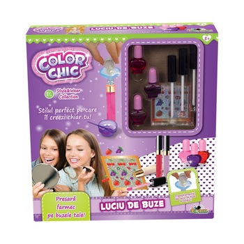 Mega Trusa Color Chic , Style & Collection - Luciu de buze cu Sclipici Stralucitor Mega Trusa Color Chic , Style & Collection - Luciu de buze cu Sclipici Stralucitor