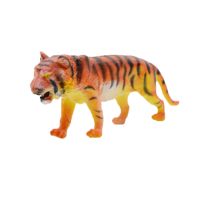 Figurina tigru 10 cm Midex FM-10, Portocaliu