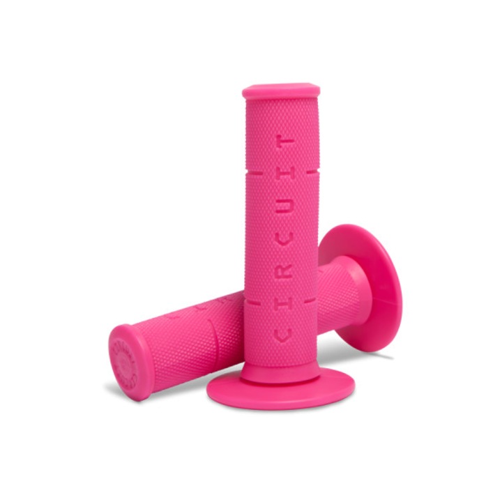 Set 2 Manere moto CIRCUIT IV, Motocross Enduro, Ø 22/24 mm, 120 mm, Roz