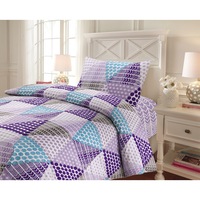 lenjertie de pat ted 100 bumbac ranforce t144 3 piese cearceaf pilota 150x210 cearceaf pat 150x220 fata de perna 50x70 cm purple magic imagen 24_1_
0