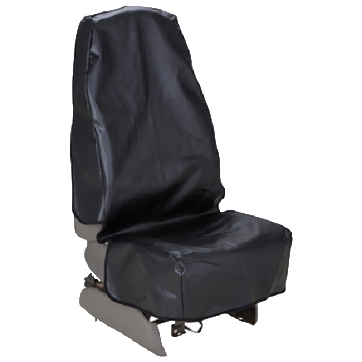 Protector Scaun Auto Flexzon De Piele Ecologica, 1 buc, Negru