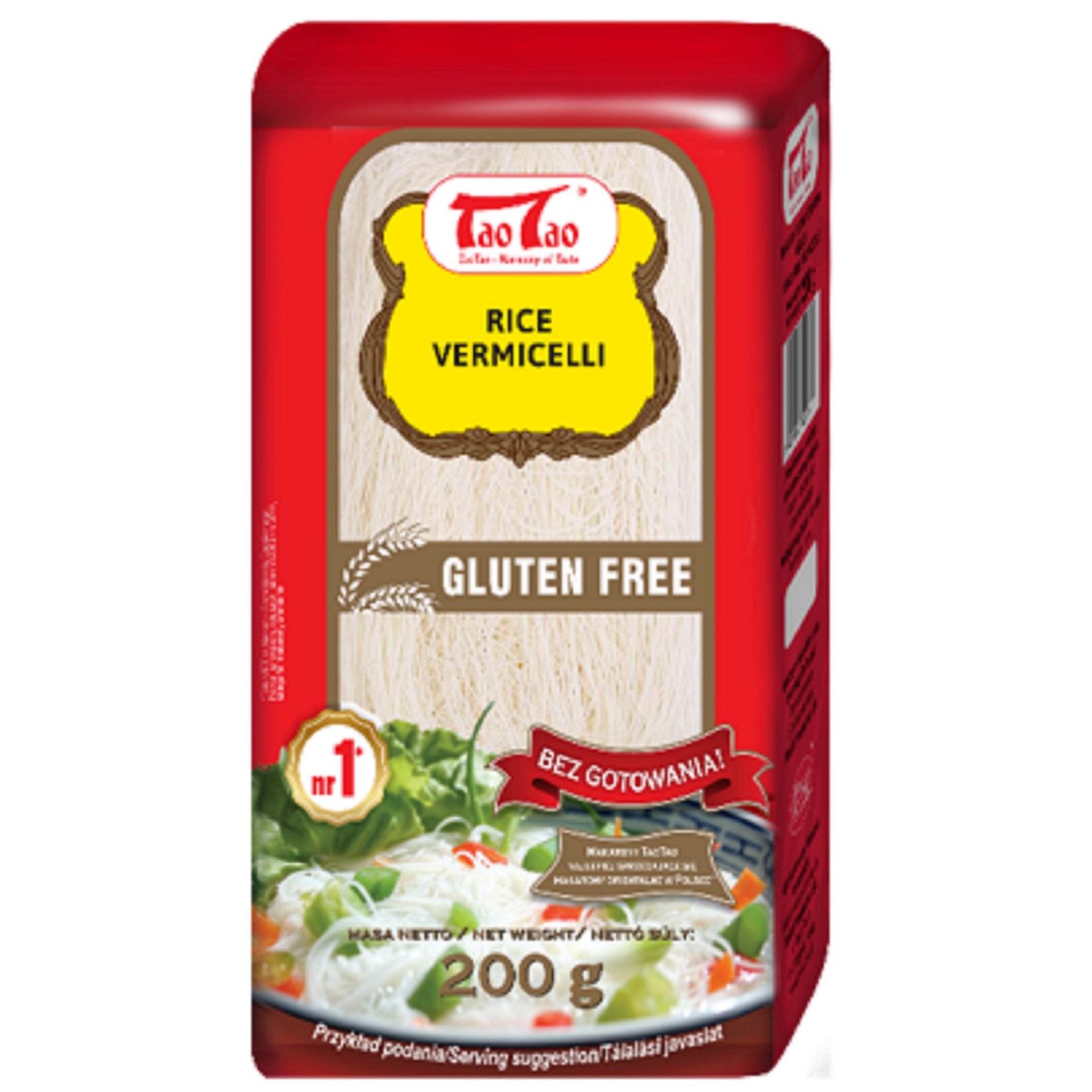 Fidea din orez vermicelli-Tao Tao 200 g