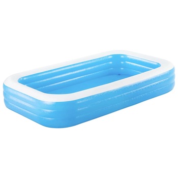 Piscina gonflabila Bestway, Vinil, 305 x 183 x 56 cm, 1161 L, Albastru Piscina gonflabila Bestway, Vinil, 305 x 183 x 56 cm, 1161 L, Albastru