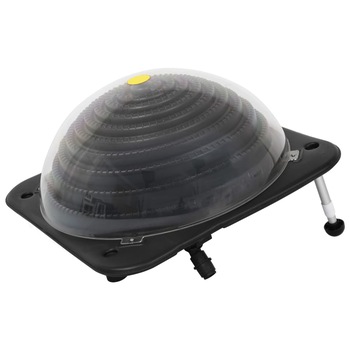 Incalzitor solar pentru piscina, vidaXL, HDPE, 75 x 75 x 36 cm, Negru Incalzitor solar pentru piscina, vidaXL, HDPE, 75 x 75 x 36 cm, Negru