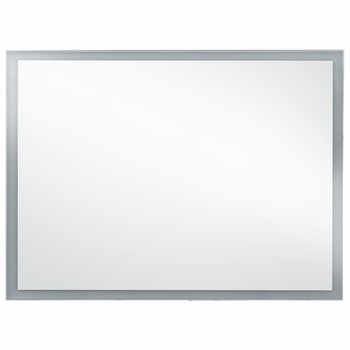 Oglinda de perete cu LED vidaXL, Aluminiu, 100 x 60 cm, Argintiu Oglinda de perete cu LED vidaXL, Aluminiu, 100 x 60 cm, Argintiu
