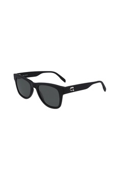 Karl Lagerfeld, Ochelari de soare unisex, cu detaliu logo, Negru, 51-20-145 Standard Karl Lagerfeld, Ochelari de soare unisex, cu detaliu logo, Negru, 51-20-145 Standard