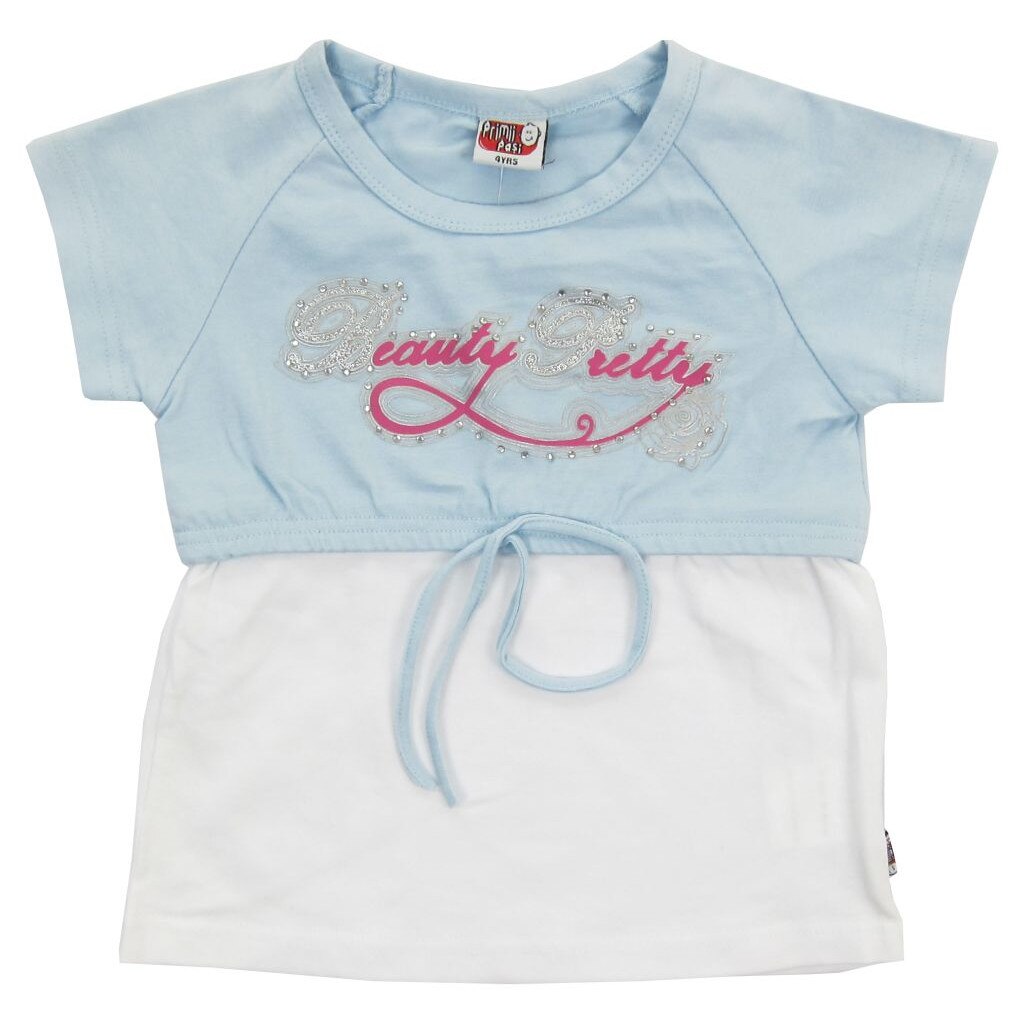 Tricou, 811006, Primii Pasi, Alb/ Bleu