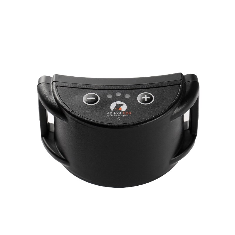 Zgarda electrica antilatrat, ajustabila, 7 nivele de putere, mod protectie, Negru