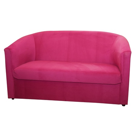 Canapea Nefmob Fretta 120x60x70 cm, culoare Roz Sidef