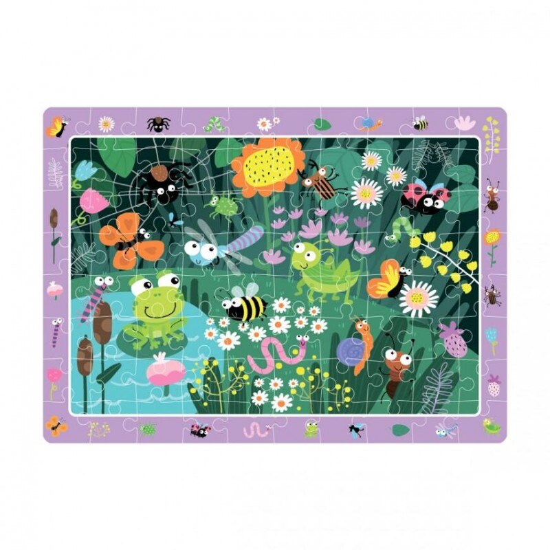 Puzzle In gradina Dodo, 80 piese, 5 ani+