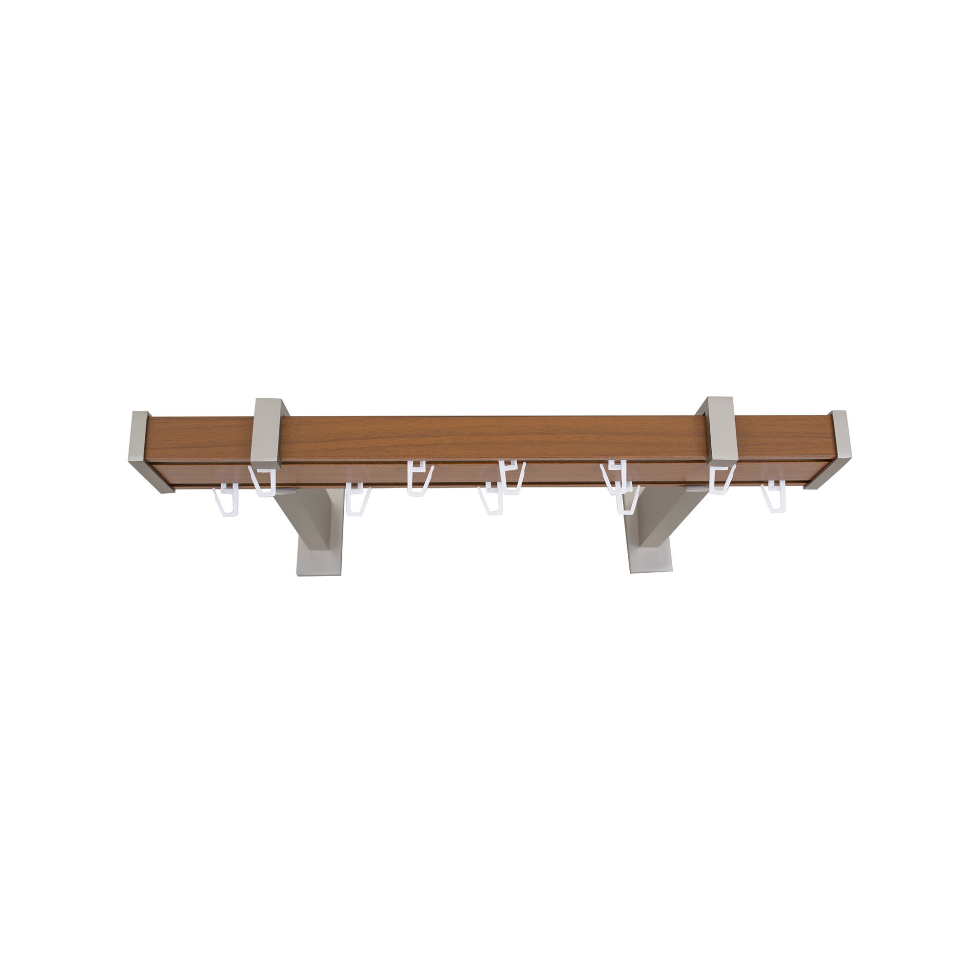 Sina aluminiu dubla, model PL, cires, 400 cm, Kit Complet
