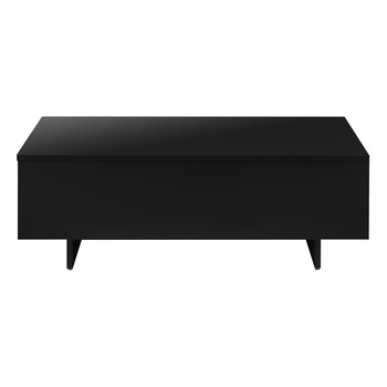 Masuta de cafea Calabria, en.casa, 85 x 55 x 31 cm, 15 mm PAL, melaminat, negru lucios Masuta de cafea Calabria, en.casa, 85 x 55 x 31 cm, 15 mm PAL, melaminat, negru lucios