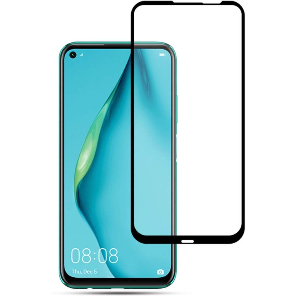 Folie de protectie Bibilel high quality pentru Huawei P40, sticla securizata, Negru-Transparent, duritate 9H, BBL1577