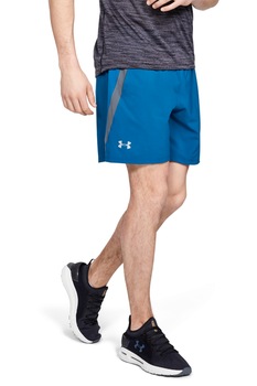 Under Armour, Pantaloni scurti elastici, pentru antrenamt Launch SW 7'', Albastru Under Armour, Pantaloni scurti elastici, pentru antrenamt Launch SW 7'', Albastru