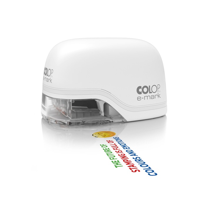 Маркиращо устройство Colop E-Mark, Mобилно, Бяло