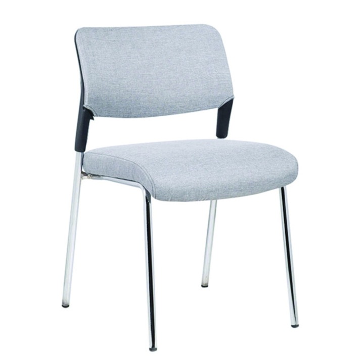 Посетителски Стол RFG REAL FEEL GOOD Evo 4l M, Сив, 5 Броя В Комплект