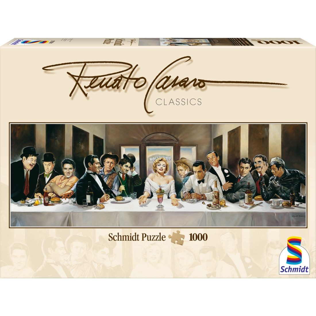 Puzzle Schmidt - Renato Casaro: Invitatie, 1000 piese