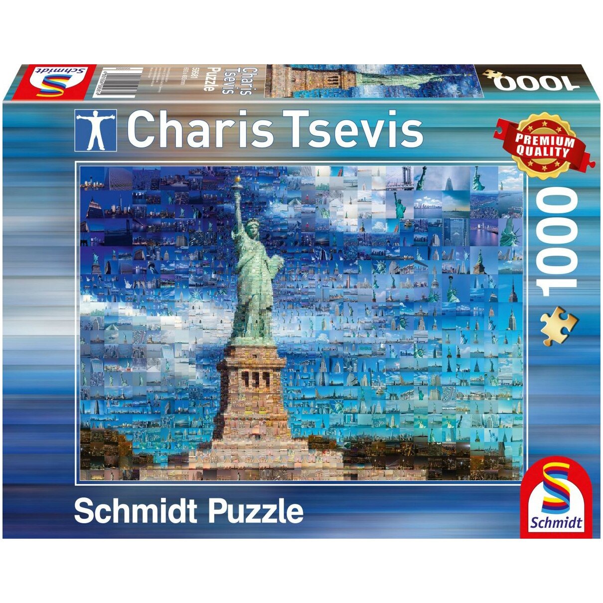 Puzzle Schmidt - Charis Tsevis: New York, 1000 piese