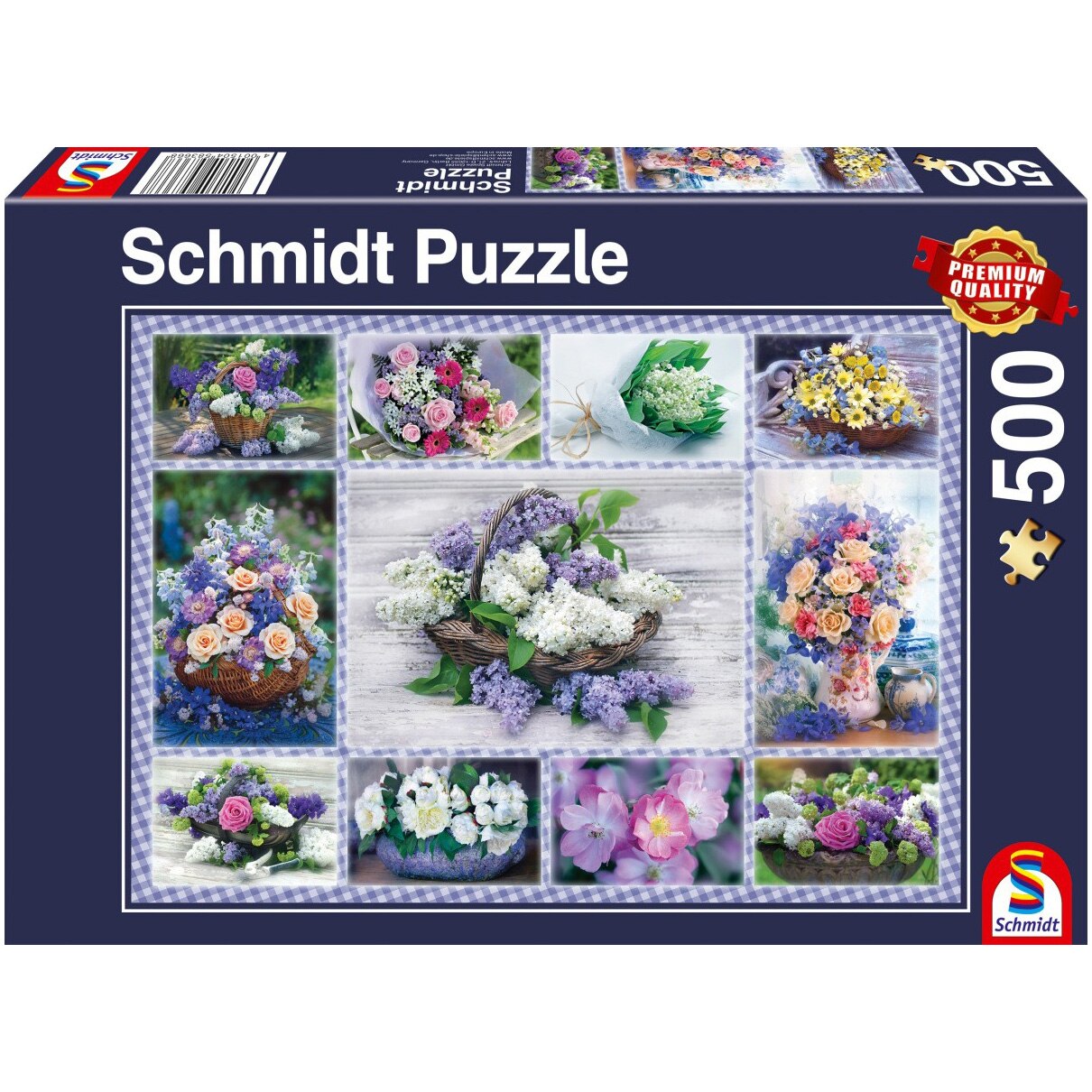 Puzzle Schmidt - Bouquet of flowers, 500 piese