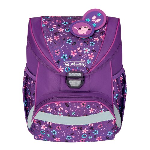 Ghiozdan Herlitz, neechipat Ultralight, motiv flowers