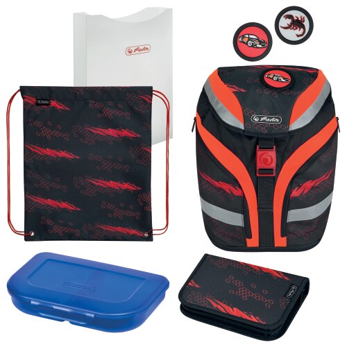 Ghiozdan Herlitz, echipat Softflex plus, motiv driven