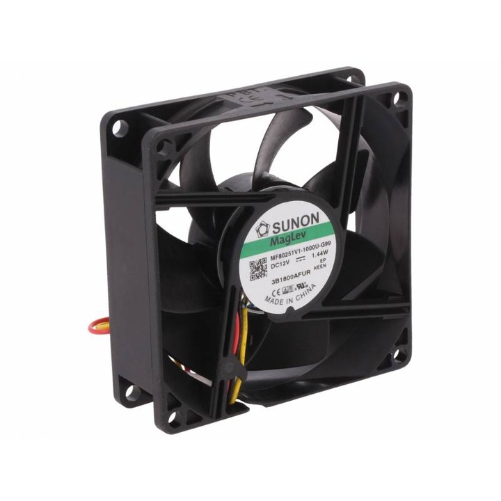 Ventilator 12V 80x80x25mm Sunon