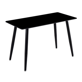 Masa dreptunghiulara Kring Oslo, MDF / metal, 120x60x75 cm, Negru Masa dreptunghiulara Kring Oslo, MDF / metal, 120x60x75 cm, Negru