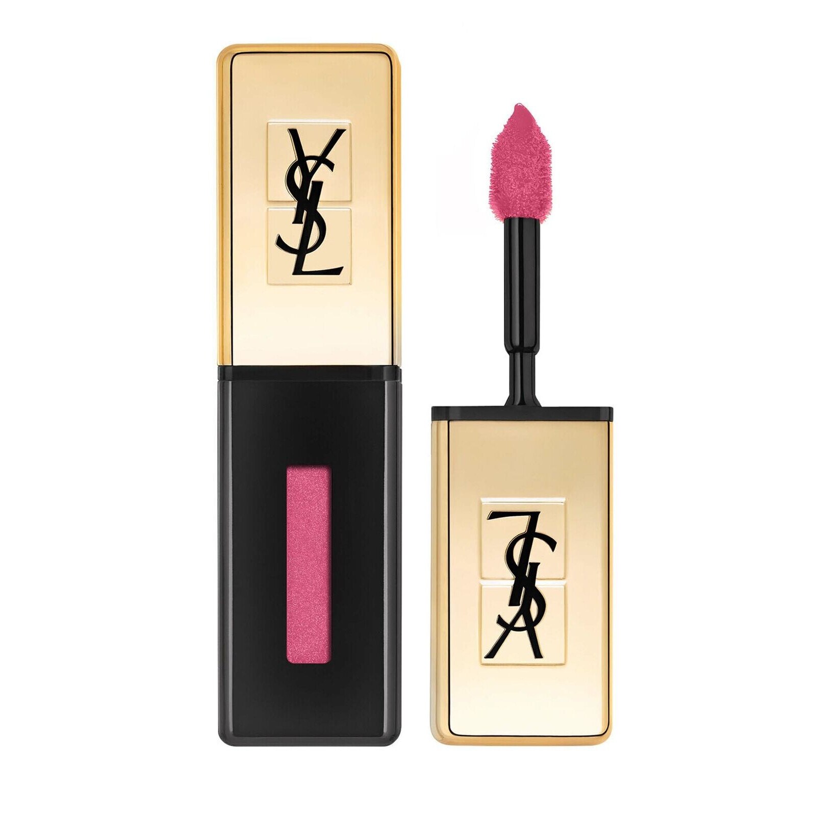 Ruj lichid Yves Saint Laurent Glossy Stain Vernis a Levres 6ml Fuchsia Tomboy #104
