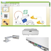 pachet interactiv iqboard expert ust 101 inch innovative teaching cu pen tray interactiv si incinte acustice integrate software in limba romana imagen 14_0_
0