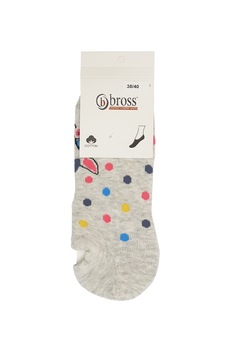 Sosete invizibile bumbac 14627,de dama, Gri Sosete invizibile bumbac 14627,de dama, Gri