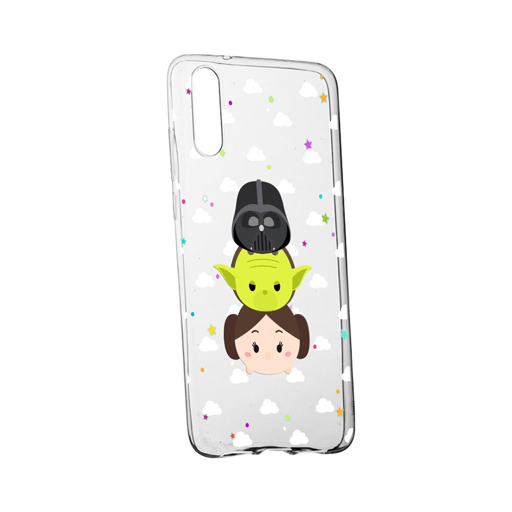 Husa Silicon Star Wars, Compatibila cu Oppo A91, rezistenta la uzura, anti-alunecare, 404