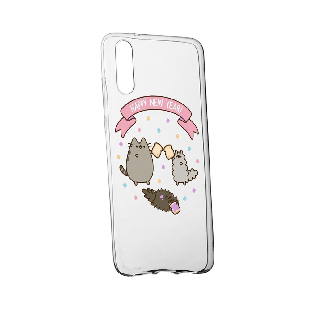 Husa Happy New Year, pentru Xiaomi Mi Note 10 / Mi Note 10 Pro, rezistenta la uzura, anti-alunecare, 356