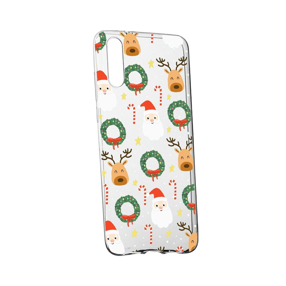 Husa Xmas, Craciun, pentru Xiaomi Mi 10 Pro, rezistenta la uzura, anti-alunecare, 350