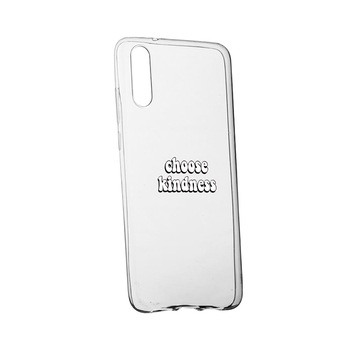 Husa cu mesaj Kindness, pentru LG Velvet, rezistenta la uzura, anti-alunecare, din silicon Premium, 478 Husa cu mesaj Kindness, pentru LG Velvet, rezistenta la uzura, anti-alunecare, din silicon Premium, 478