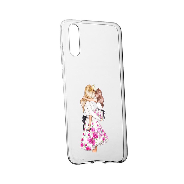 Telefontok, Mommy's Girl Anya-lánya, Samsung Galaxy A01-hez, kopásálló, csúszásmentes, prémium szilikonból, 554