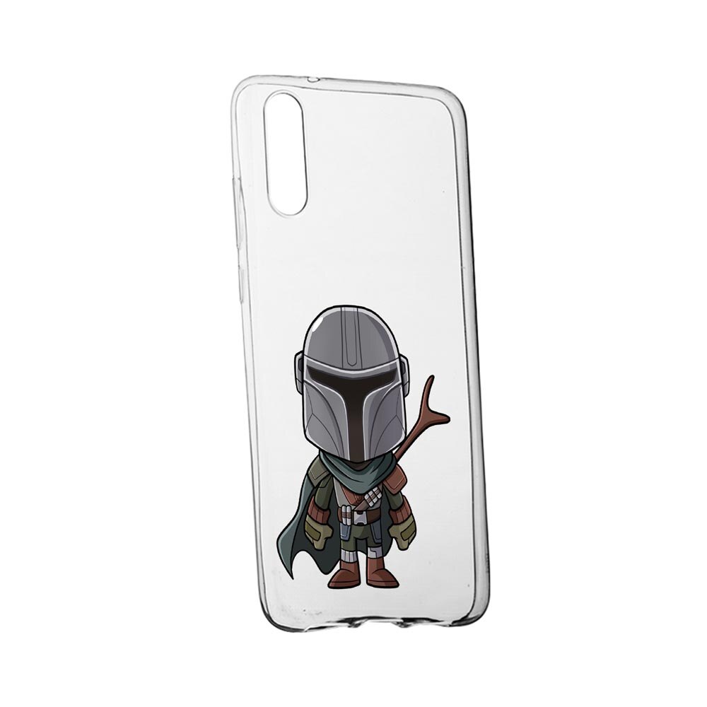 Husa Star Wars, The Mandalorian pentru Oppo Reno 3, rezistenta la uzura, anti-alunecare, din silicon Premium, 462