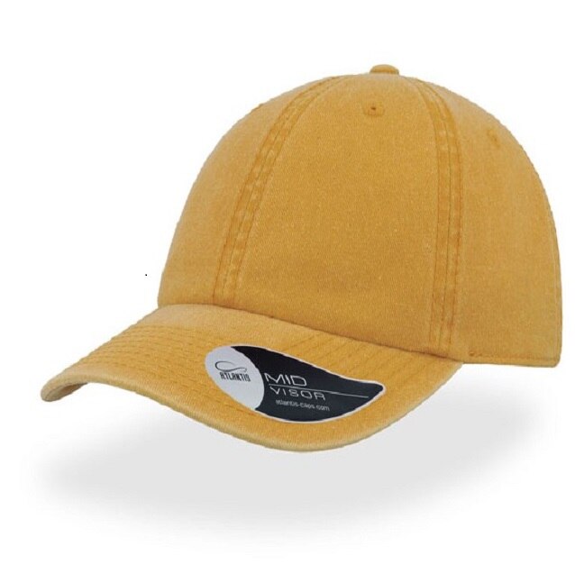 Sapca Unisex Digg culoare galben mustar, bumbac, design italian