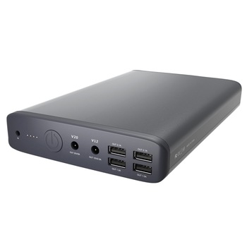 Baterie externa laptop power bank 50000 mAh, cu 4 USB si 12 adaptoare laptop, contine controler solar MPPT, PowerOak, K2 SOLAR Baterie externa laptop power bank 50000 mAh, cu 4 USB si 12 adaptoare laptop, contine controler solar MPPT, PowerOak, K2 SOLAR