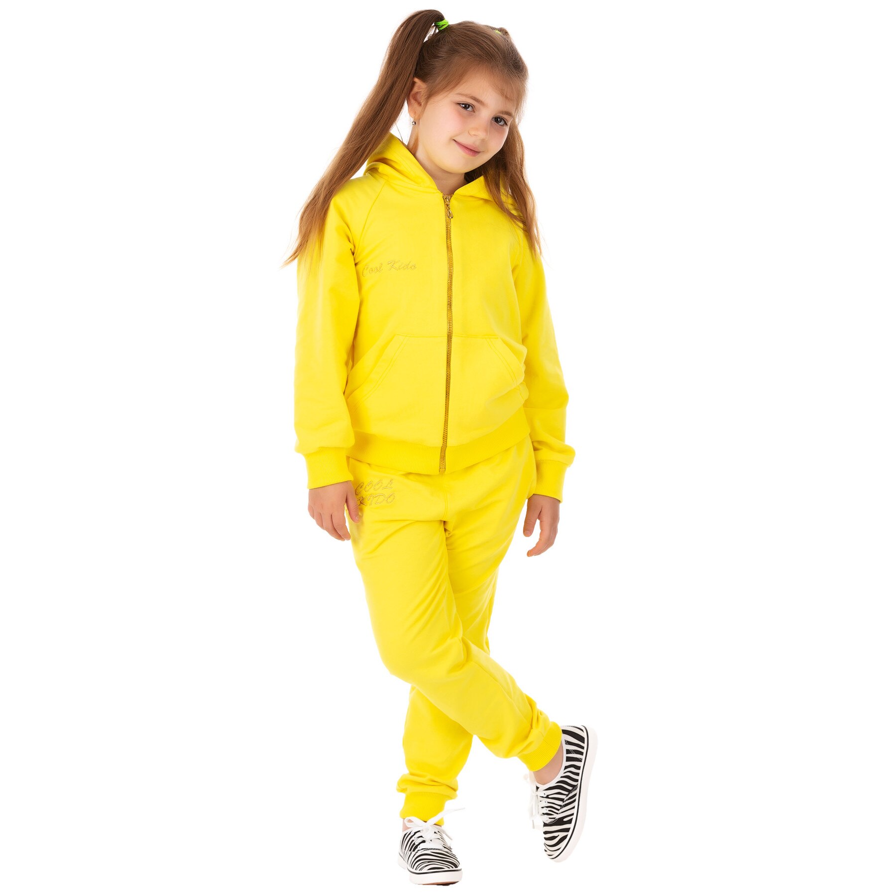 Trening Lempika Cool Kido Yellow, 4-5ani, 104-110cm