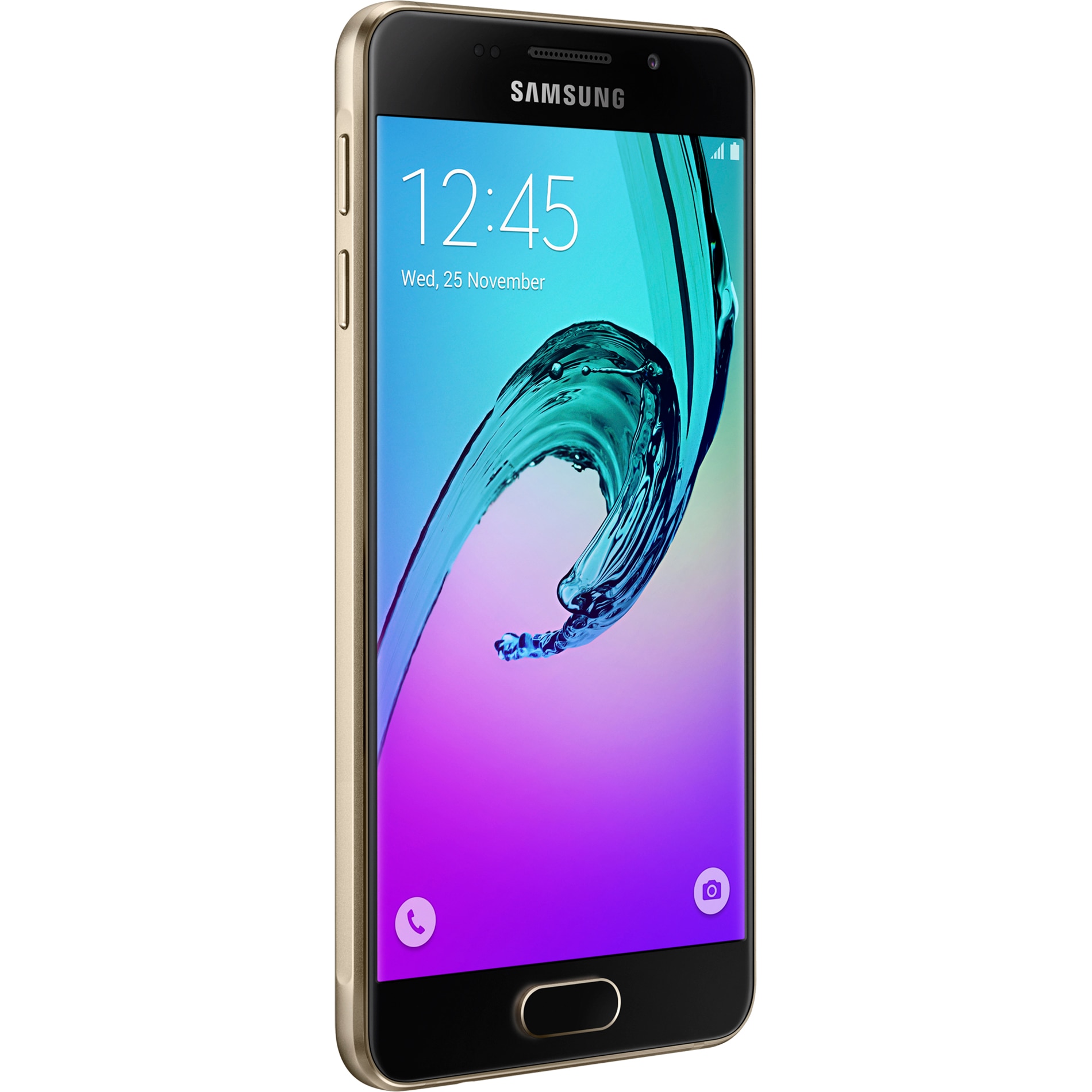 Telefon mobil Samsung Galaxy A7 (2016), Dual Sim, 16GB, 4G, Gold