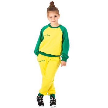 Trening Lempika Cool Kido Yellow/Green, 4-5ani, 104-110cm Trening Lempika Cool Kido Yellow/Green, 4-5ani, 104-110cm