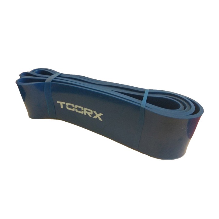 Banda elastica TOORX pentru antrenament, Albastru, Lungime 208 cm