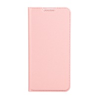 Husa Carte Dux Ducis Anti Amprenta pentru Xiaomi Redmi Note 9S/Note 9 Pro, Rose Gold