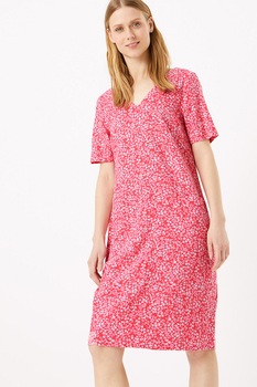 marks amp spencer rochie din amestec de in cu model floral rozalb imagen 51_0_
0
