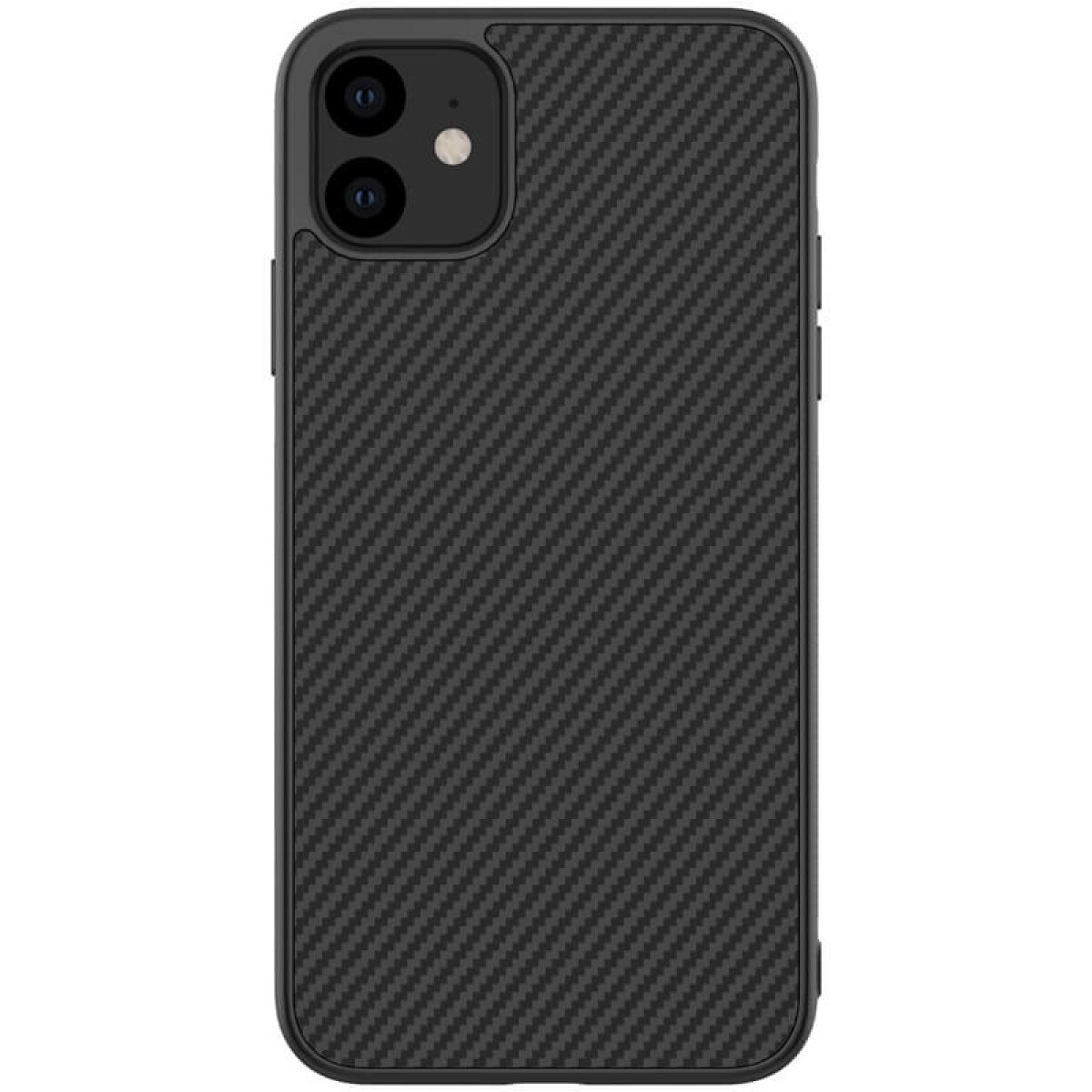 Husa iPhone 11 Synthetic Fiber Nillkin Negru