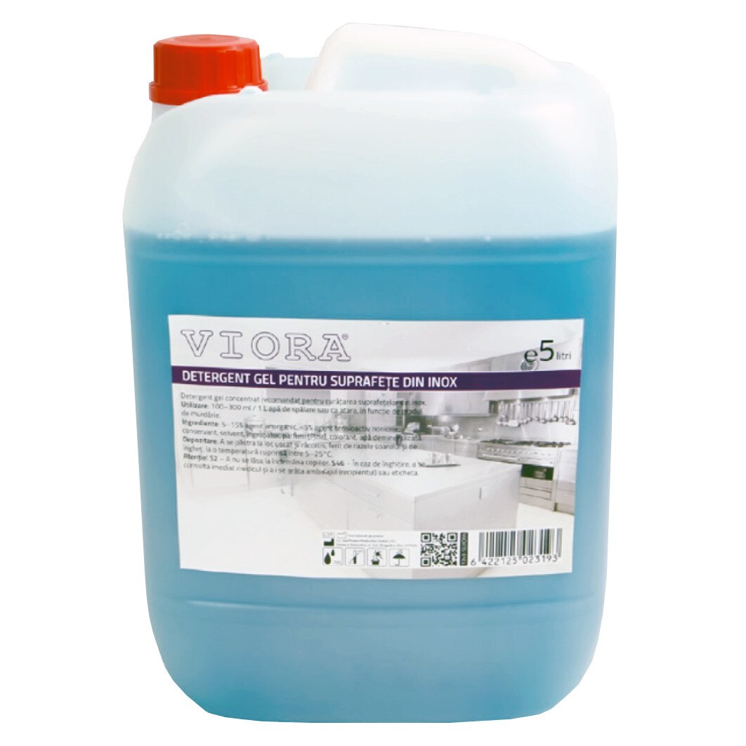 Detergent suprafete inox 5litri 1canistra