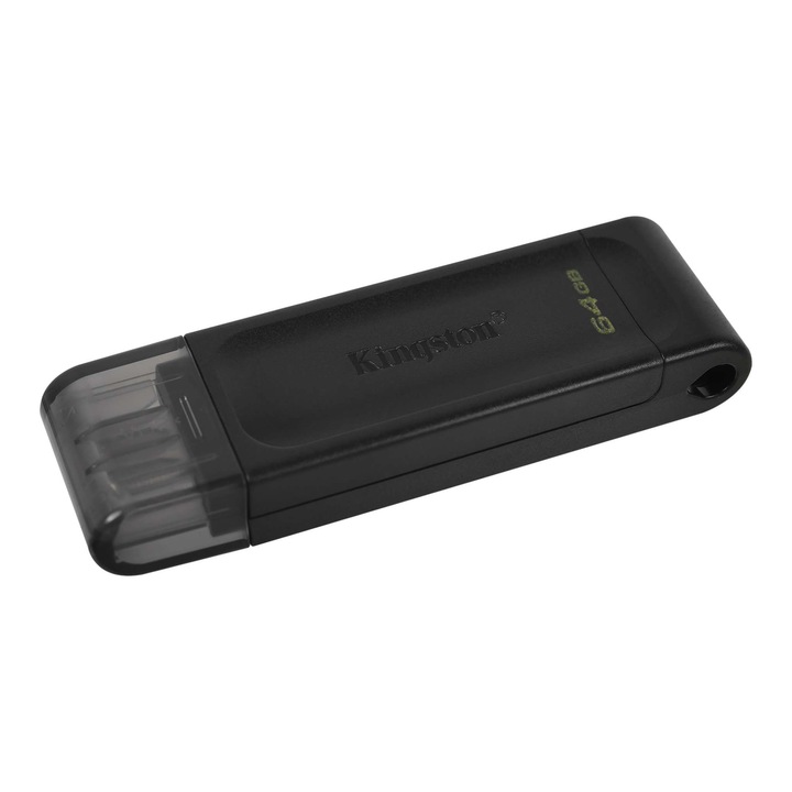 USB Flash памет Kingston DataTraveler 70, 64GB, USB-C 3.2